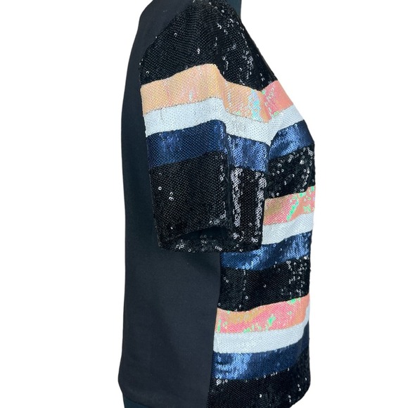 Striped sequin front top - Picture 5 of 5